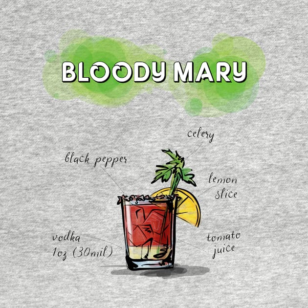 BLOODY MARY COCKTAIL by xposedbydesign